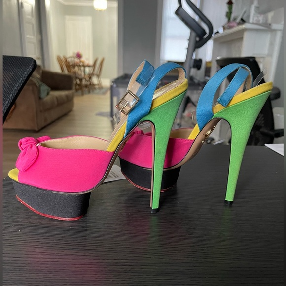 Charlotte Olympia Serena Multicolor EU38 - Picture 5 of 9